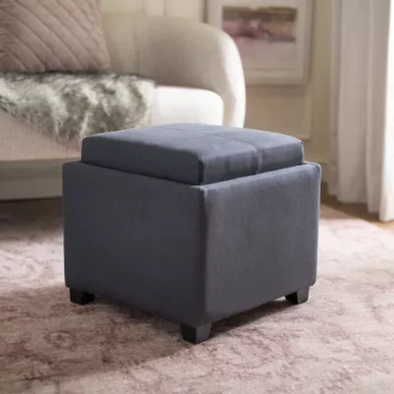 Harrison Tray Storage Ottoman