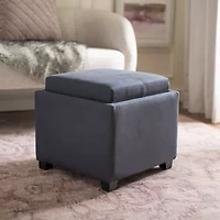 Harrison Tray Storage Ottoman
