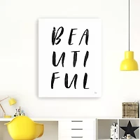 Lumaprints Bold Words Ii Giclee Canvas Art