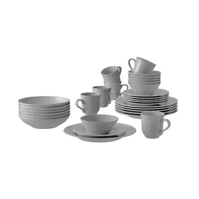Home Expressions Caroline 30-pc. Stoneware Dinnerware Set