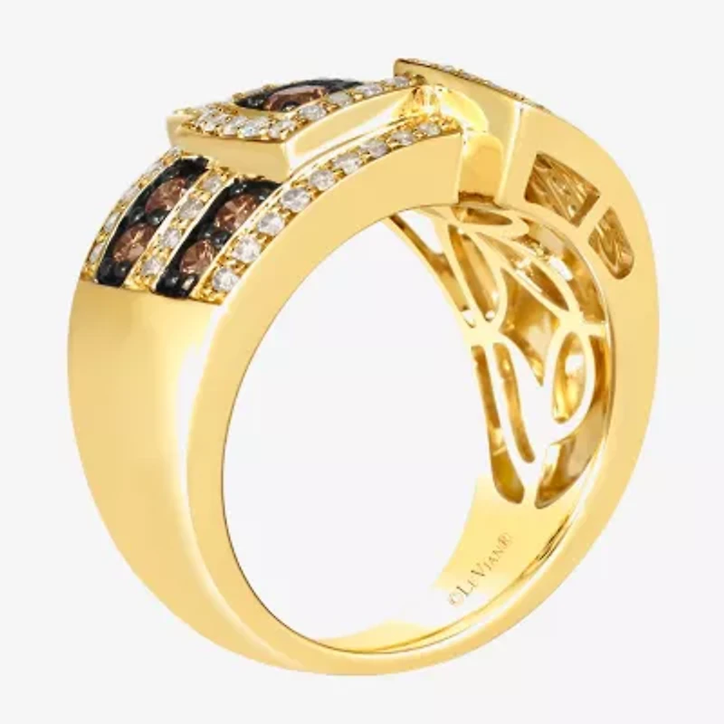 Le Vian® Ring featuring 3/4 CT. Chocolate Diamonds® 1/2 Nude Diamonds™ set 14K Honey Gold™
