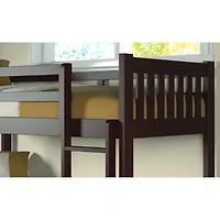Austin Mission Twin over Bunk Bed