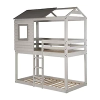 Deer Blind Twin over Twin Bunkbed
