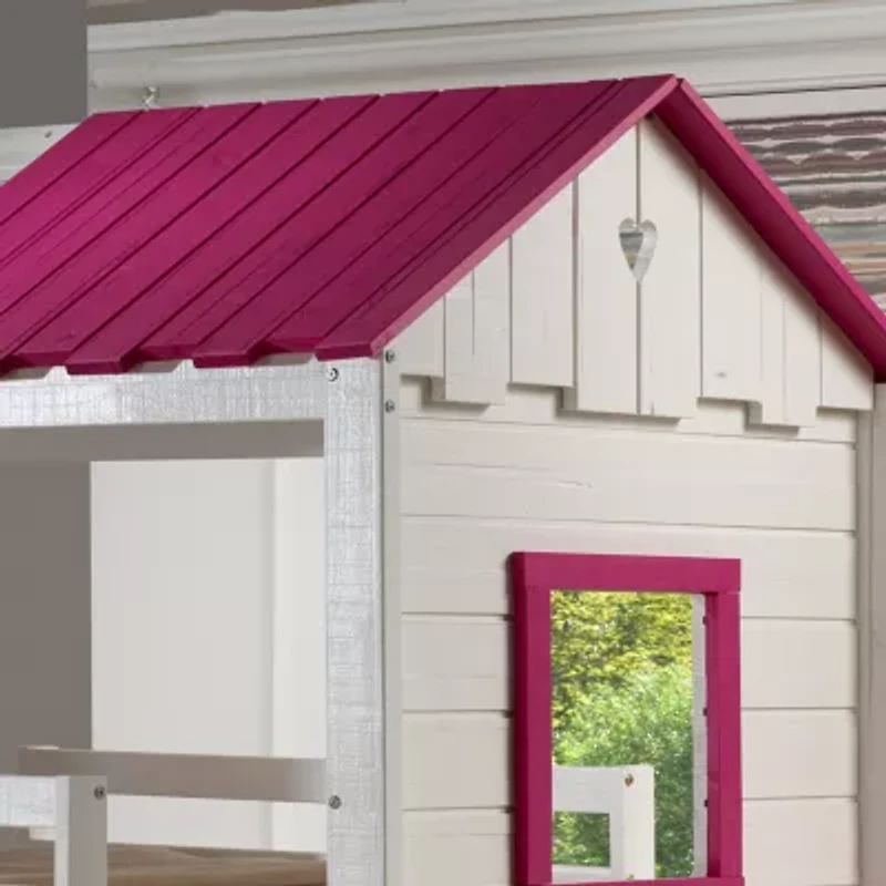 Sweetheart Twin over Twin Bunkbed