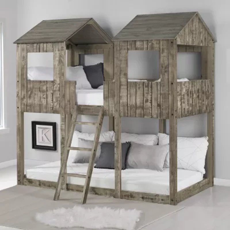 Tower Twin over Twin Bunkbed