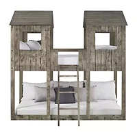Tower Twin over Twin Bunkbed