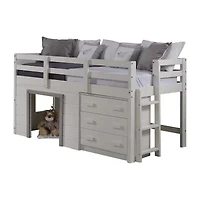 Sweet Dreams Twin Low Loft Bed