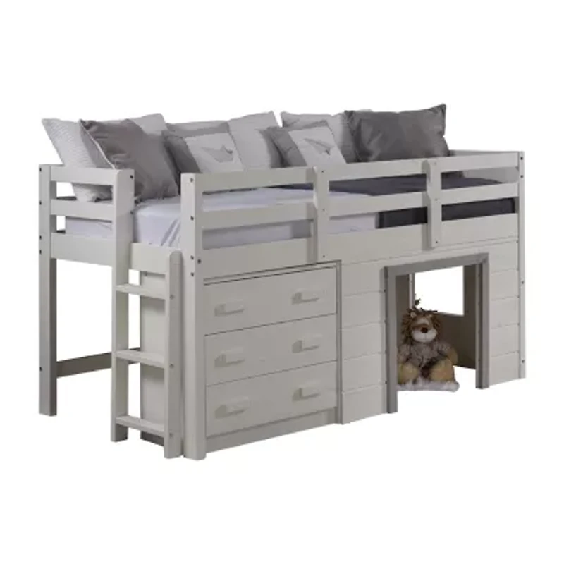 Sweet Dreams Twin Low Loft Bed