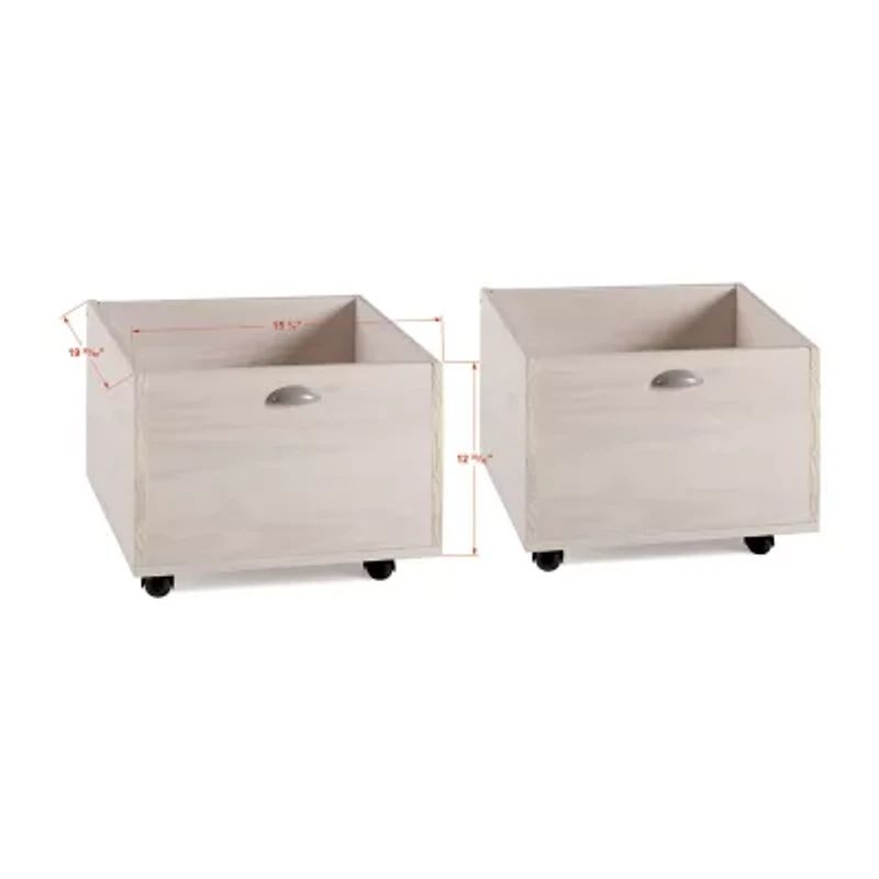 Art & Play Twin Junior Low Loft Bed with Toy Boxes