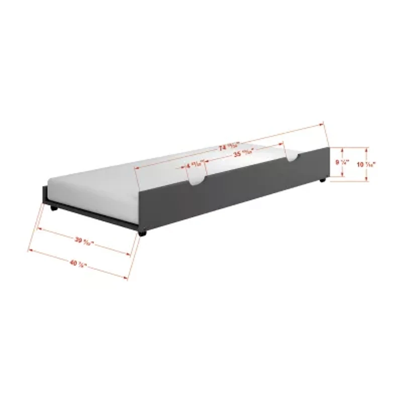 Contempo Twin Bed With Trundle