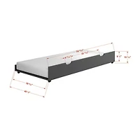 Contempo Twin Bed With Trundle