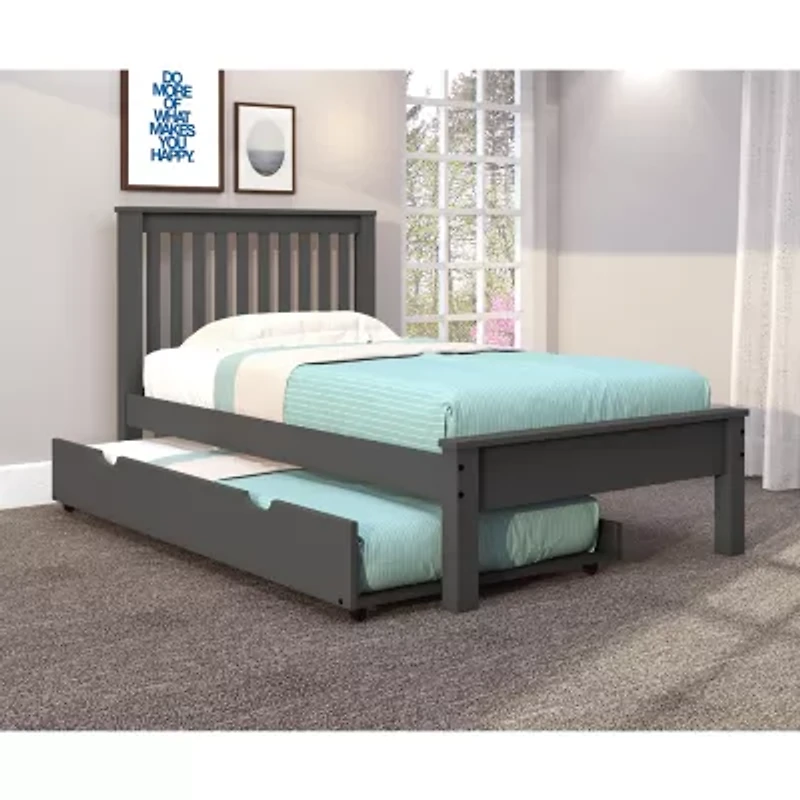 Contempo Twin Bed With Trundle
