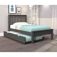 Contempo Twin Bed With Trundle