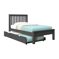 Contempo Twin Bed With Trundle