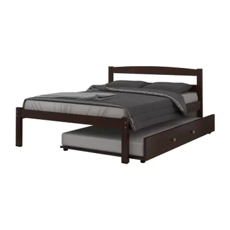 Econo Modern Full Bed with Twin Trundle