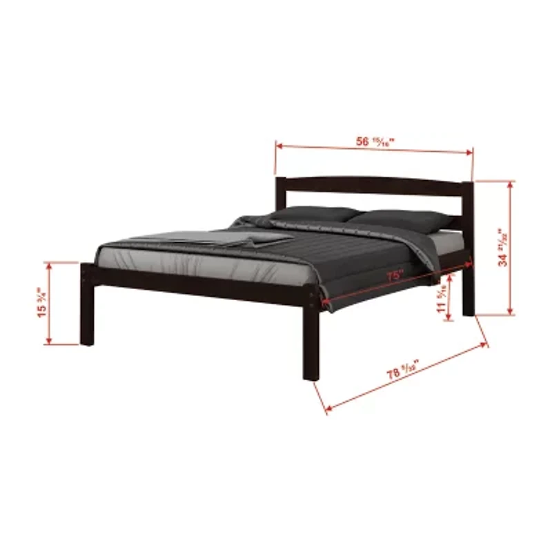 Econo Modern Full Bed with Twin Trundle