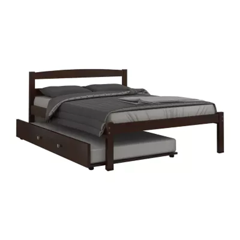 Econo Modern Full Bed with Twin Trundle