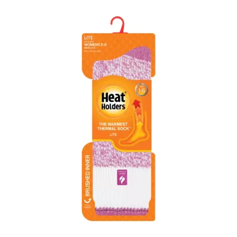 Heat Holders Lite Womens 1 Pair Crew Socks