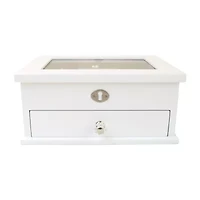 Mele And Co Mini Lili White Jewelry Box