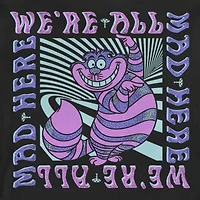 Mens Long Sleeve Alice Wonderland Graphic T-Shirt