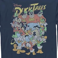 Mens Long Sleeve Duck Tales Graphic T-Shirt