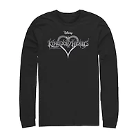 Mens Crew Neck Long Sleeve Classic Fit Graphic T-Shirt