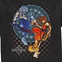 Mens Long Sleeve Kingdom of Hearts Graphic T-Shirt