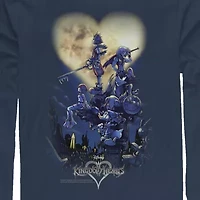 Mens Crew Neck Long Sleeve Classic Fit Graphic T-Shirt