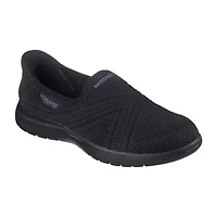 Skechers Hands Free Slip-Ins Flex Excellency Womens Round Closed Toe Slip-On Shoe
