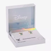 Disney Classics 18K Gold Over Brass 13mm Lilo & Stitch Stud Earrings
