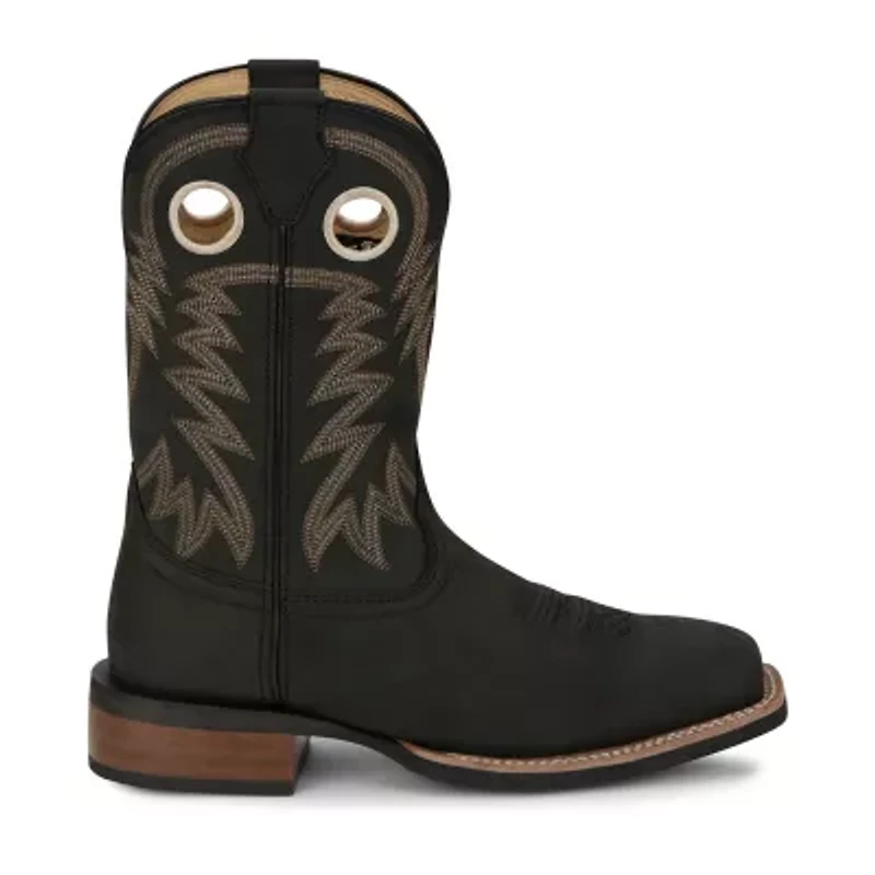 Justin Mens Frontier Square Toe Work Boots