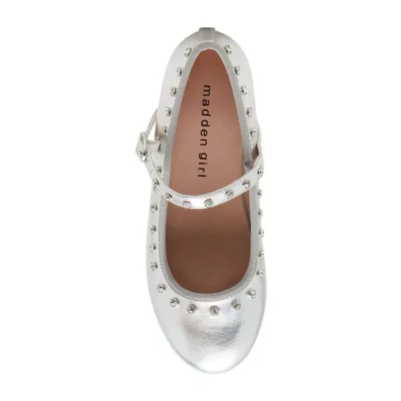 Madden Girl Ruth Little & Big Kid Girls Closed Toe Ballet Flats