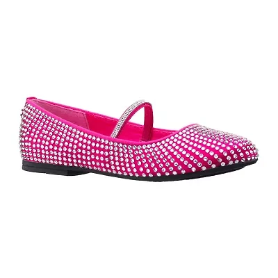 I. Miller Mercedes Little & Big Kid Girls Round Closed Toe Ballet Flats