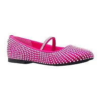 I. Miller Mercedes Little & Big Kid Girls Round Closed Toe Ballet Flats