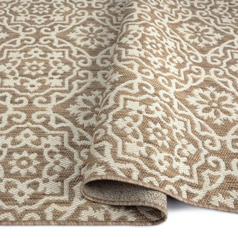 Nicole Miller Country Danica Geometric Outdoor Rectangular Area Rug