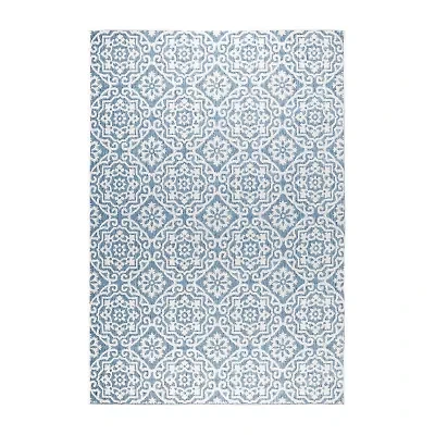 Nicole Miller Country Danica Geometric Outdoor Rectangular Area Rug