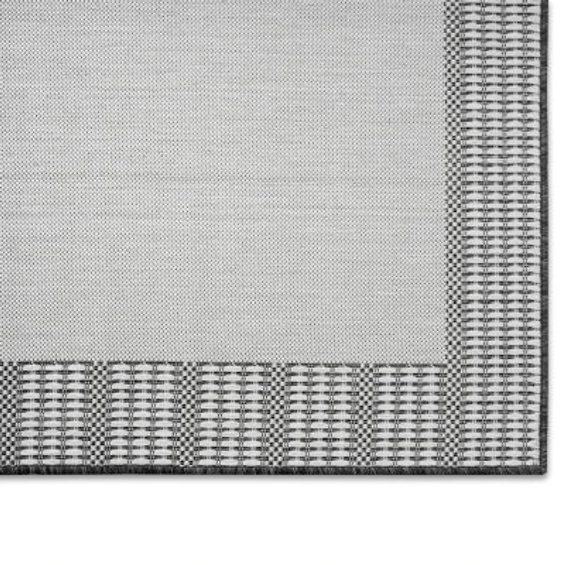Nicole Miller Country Landry Bordered Outdoor Rectangular Area Rug