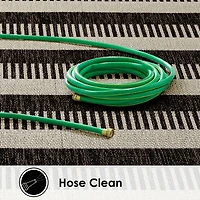 Nicole Miller Country Charlotte Stripe UV Protection Washable Outdoor Rectangular Area Rug