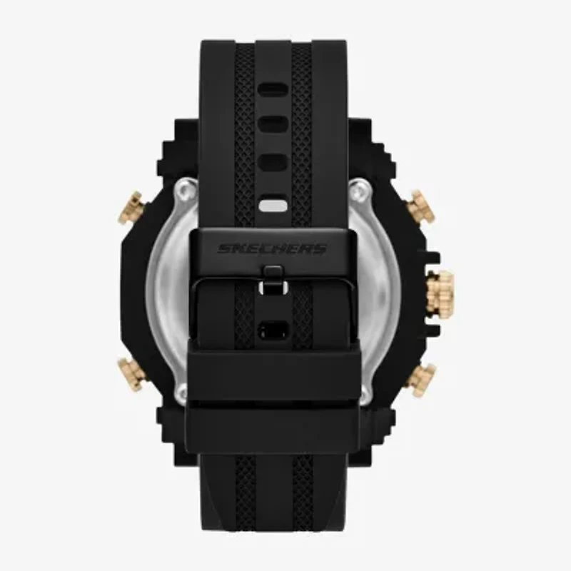 Skechers Mens Black Strap Watch Sr5214