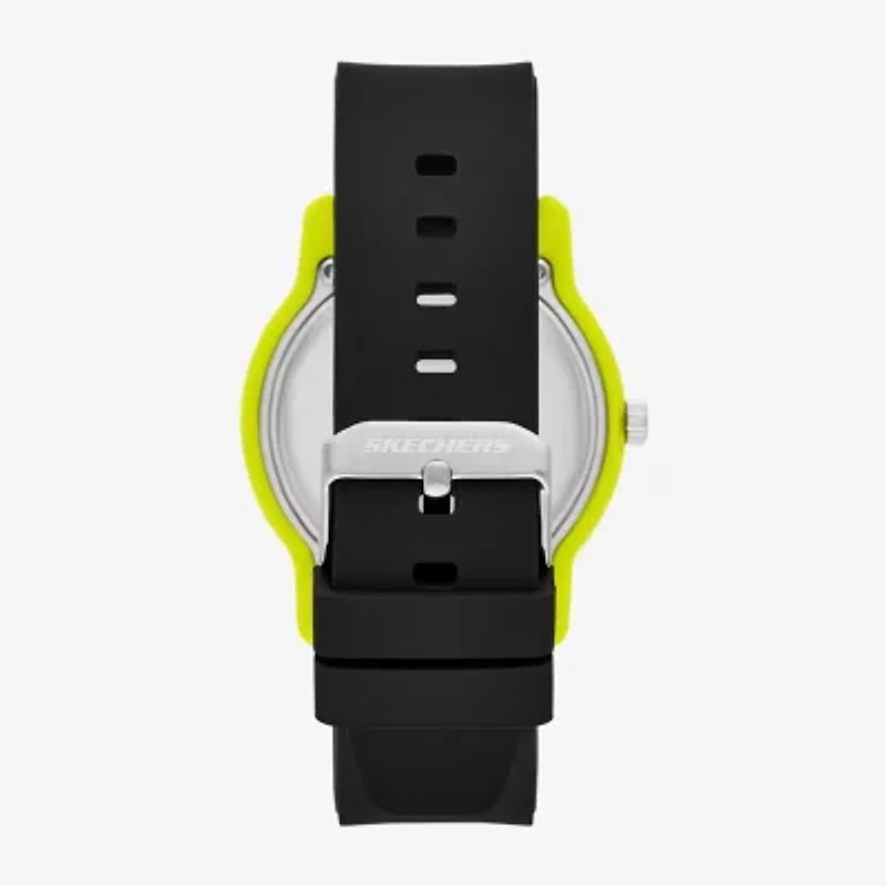 Skechers Mens Black Strap Watch Sr5219