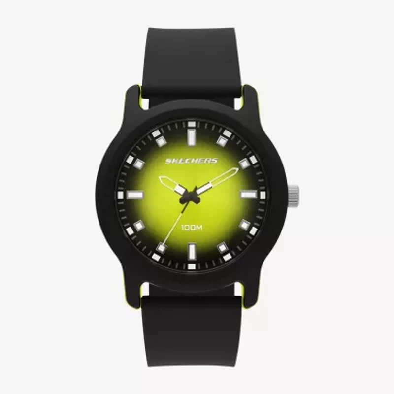 Skechers Mens Black Strap Watch Sr5219