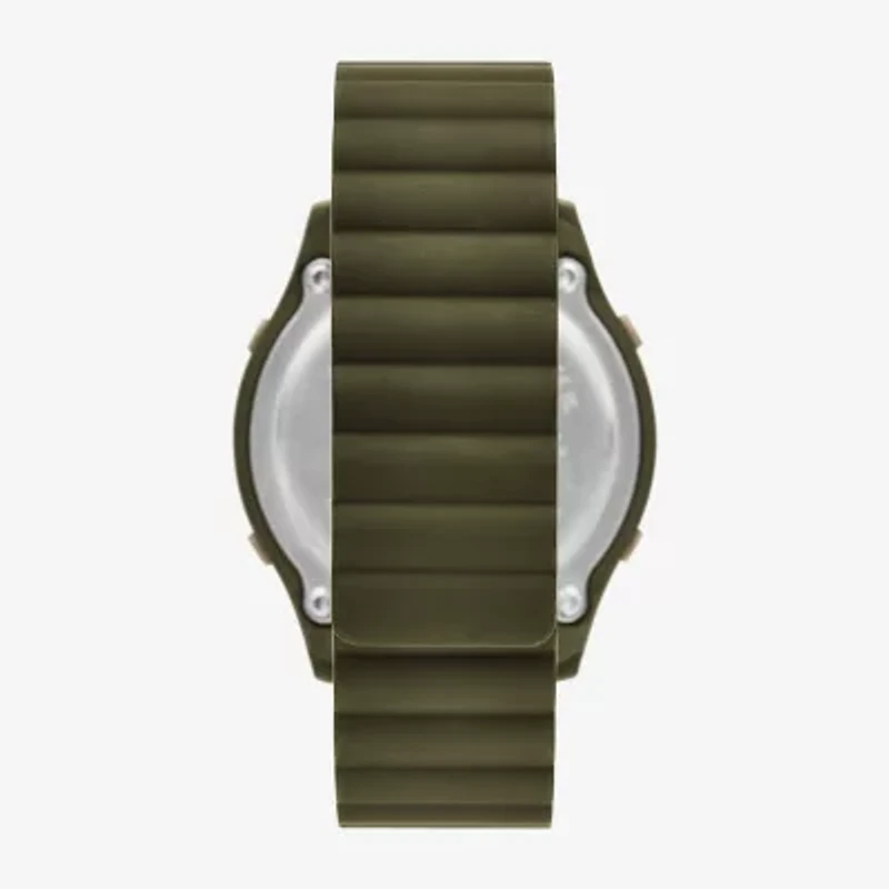 Skechers Mens Green Strap Watch Sr5223