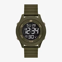 Skechers Mens Green Strap Watch Sr5223