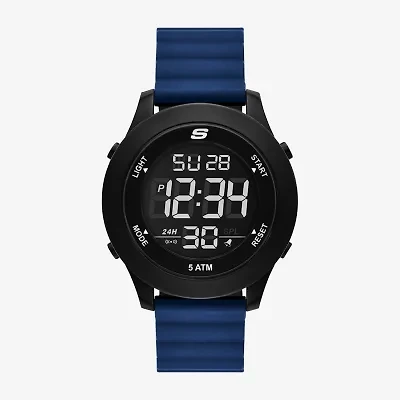 Skechers Mens Blue Strap Watch Sr5225