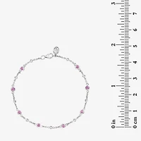 Effy Final Call Womens Sterling Silver 7 Inch Solid Cable Chain Bracelet