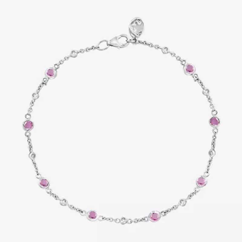 Effy Final Call Womens Sterling Silver 7 Inch Solid Cable Chain Bracelet