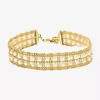 Effy Final Call Womens White Cultured Freshwater Pearl Sterling Silver 7.5 Inch Tennis Bracelet