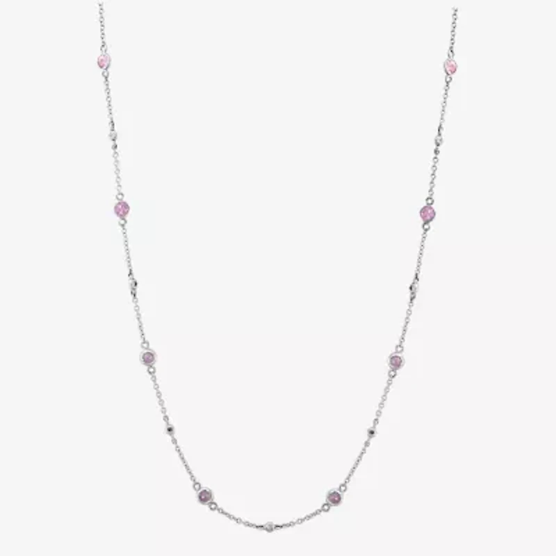 Effy Final Call Womens Sterling Silver 18 Inch Cable Chain Necklace