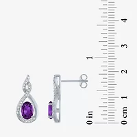 Gemstone Sterling Silver 2-pc. Oval Jewelry Set