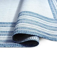 Nicole Miller Country Layla Bordered Outdoor Rectangular Area Rug